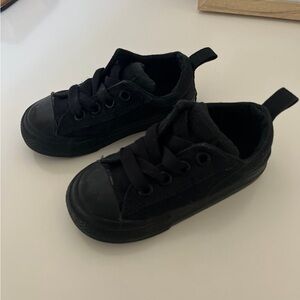 Converse Kids Black Sneakers